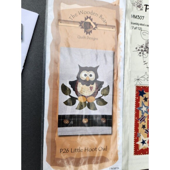 Quilts Sewing Pattern Home Decor Lot Tissue Toppers Potholder Table Runner - Picture 9 of 16